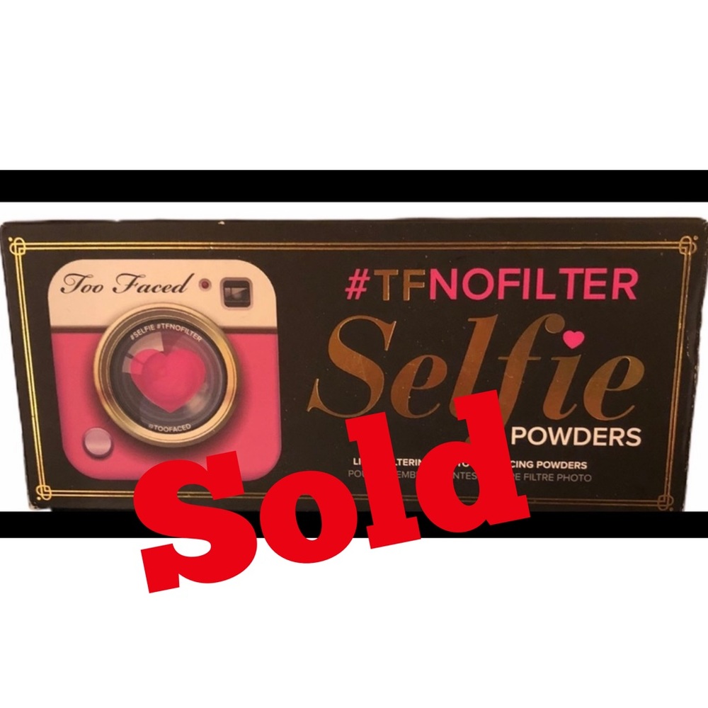 #TFNoFilter Selfie Powders Too Faced New In Box